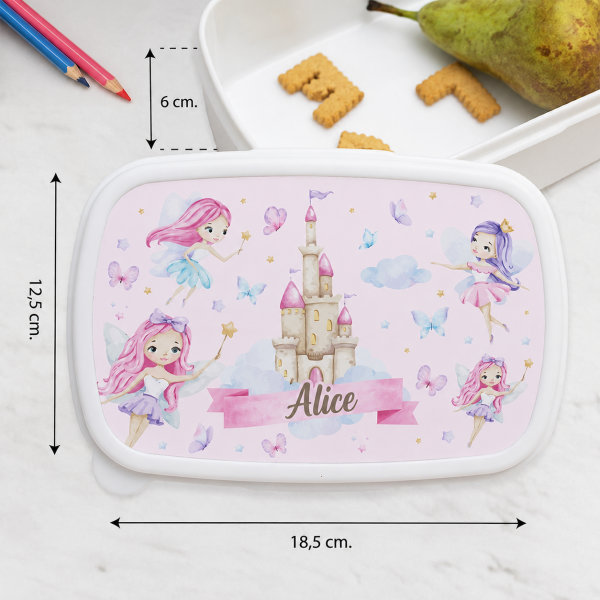 Lancheira Infantil Fadas Personalizada