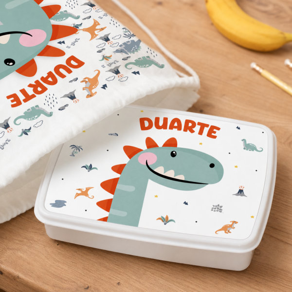 Lancheira Infantil Animais Coloridos Personalizada