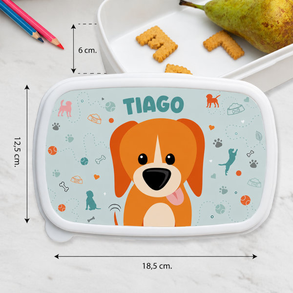 Lancheira Infantil Animais Coloridos Personalizada