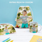 Miniatura de Caneca Infantil Inquebrável com Foto Personalizada