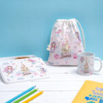 Miniatura de Caneca Infantil Inquebrável Fadas com Nome Personalizada
