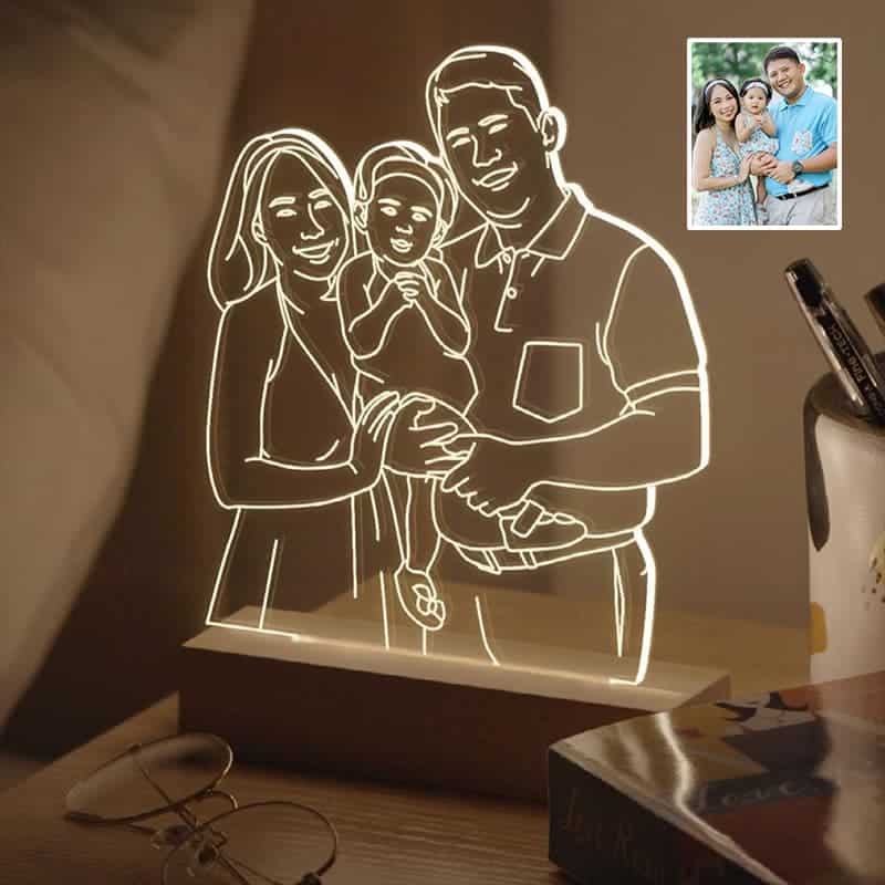 lampara personalizada con foto 5