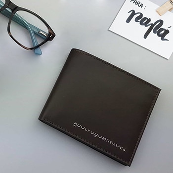 Regalo personalizado cartera hombre dia del padre