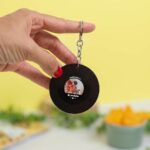 Miniatura de Llavero Disco Spotify personalizado