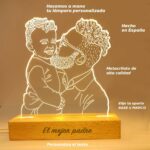 Miniatura de Lámpara ilustrada 3D personalizada