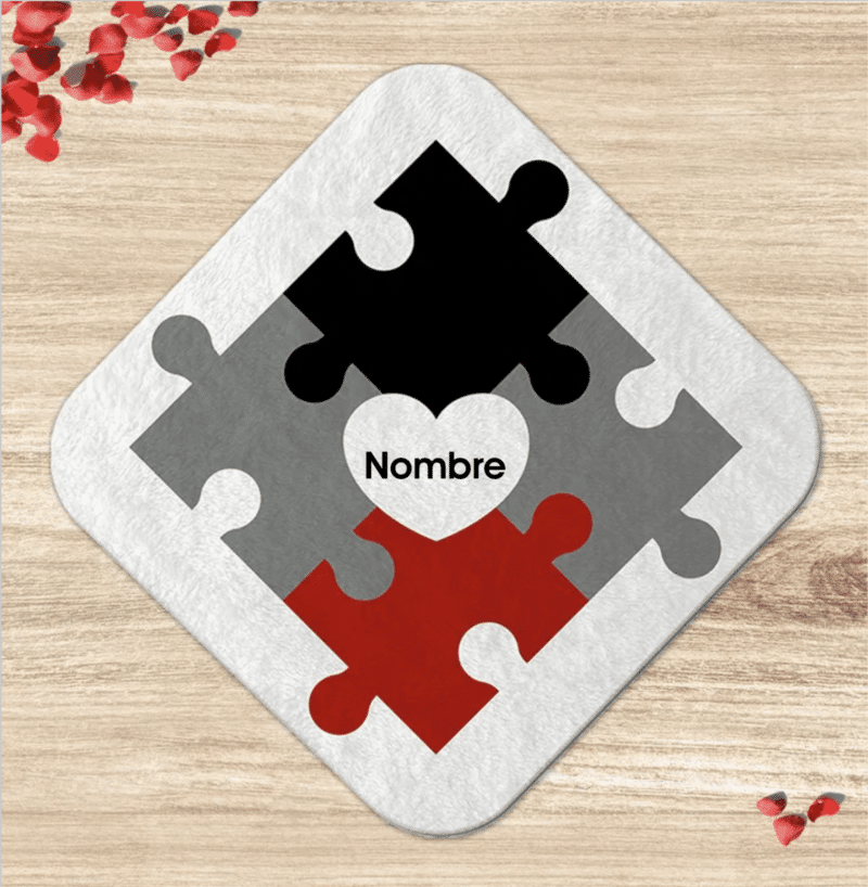 Alfombra romántica puzzle