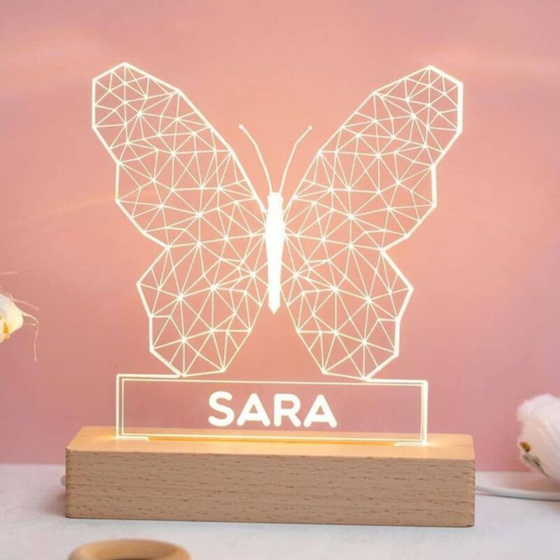 Lámpara Mariposa personalizada