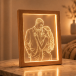 Miniatura de Lámpara ilustrada 3D personalizada