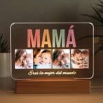 Miniatura de Lámpara Mamá multicolor personalizada