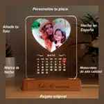 Miniatura de Lámpara calendario con foto personalizada