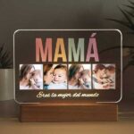 Miniatura de Lámpara Mamá multicolor personalizada (Francia)