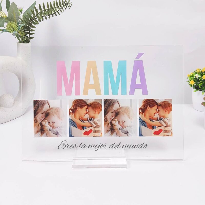 Placa mamá personalizada. Placa para madres. Regalo para madres