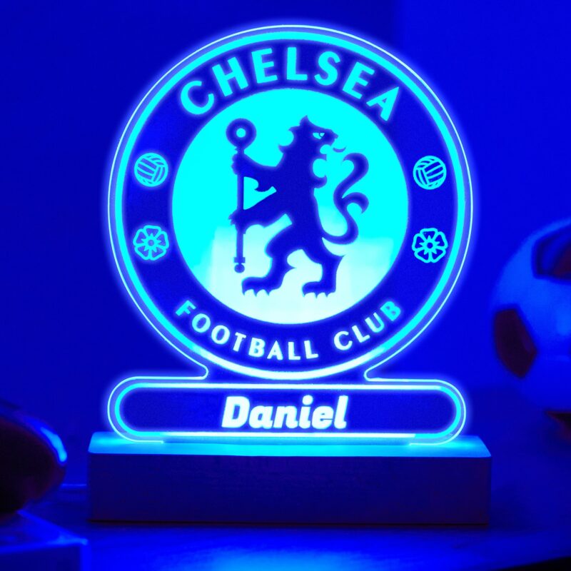Lámpara Escudo Chelsea personalizada