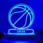 Miniatura de Lámpara Pelota Basquet personalizada