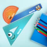 Miniatura de Reglas Escolares Infantiles Monstruos personalizadas