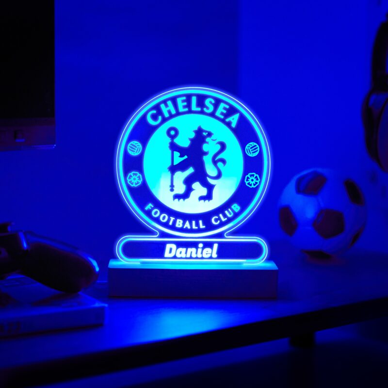 Lámpara Escudo Chelsea personalizada