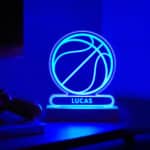 Miniatura de Lámpara Pelota Basquet personalizada