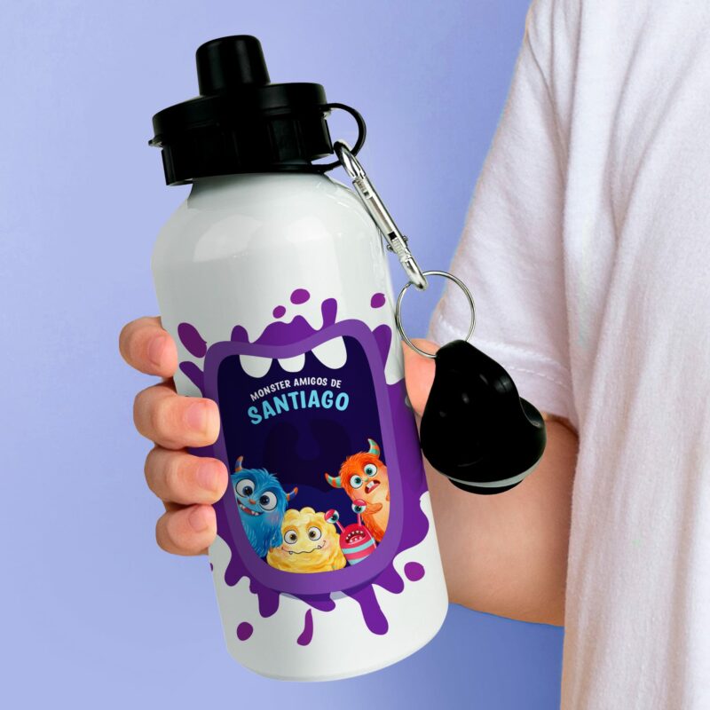Botella Infantil Monstruos personalizada