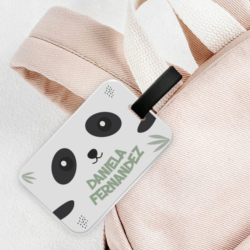 Identificador Infantil Panda personalizado