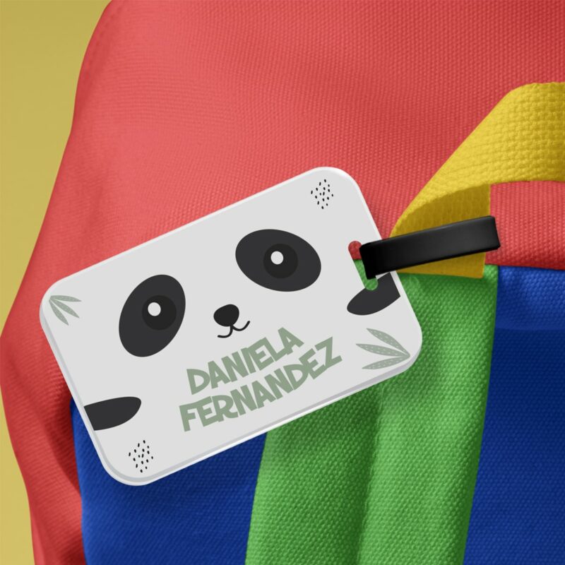 Identificador Infantil Panda personalizado