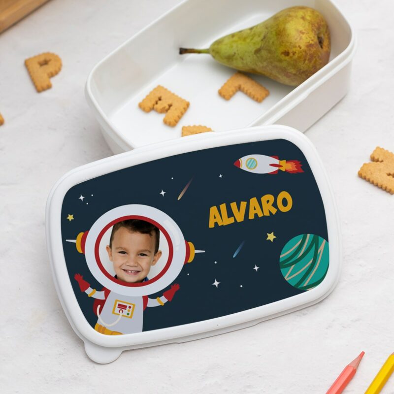 Fiambrera Infantil Astronauta personalizada