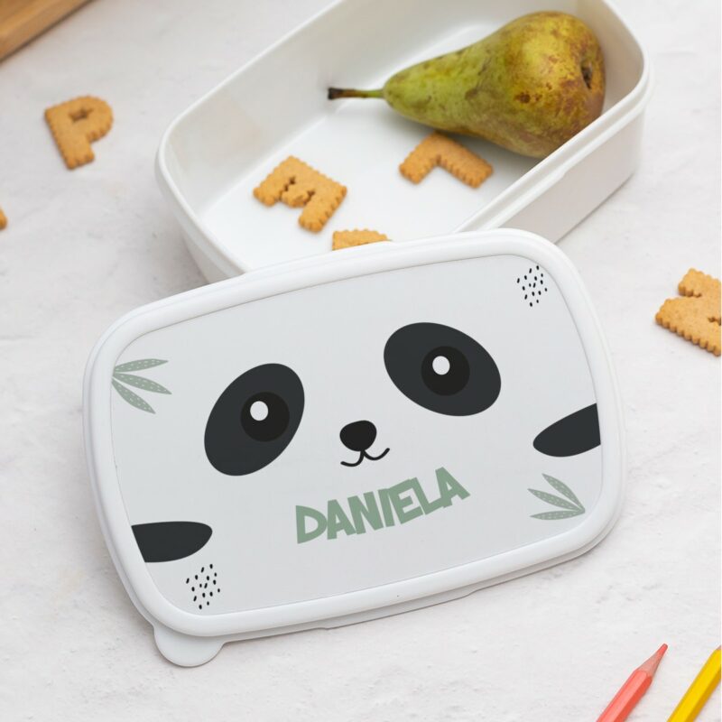 Fiambrera Infantil Panda personalizada