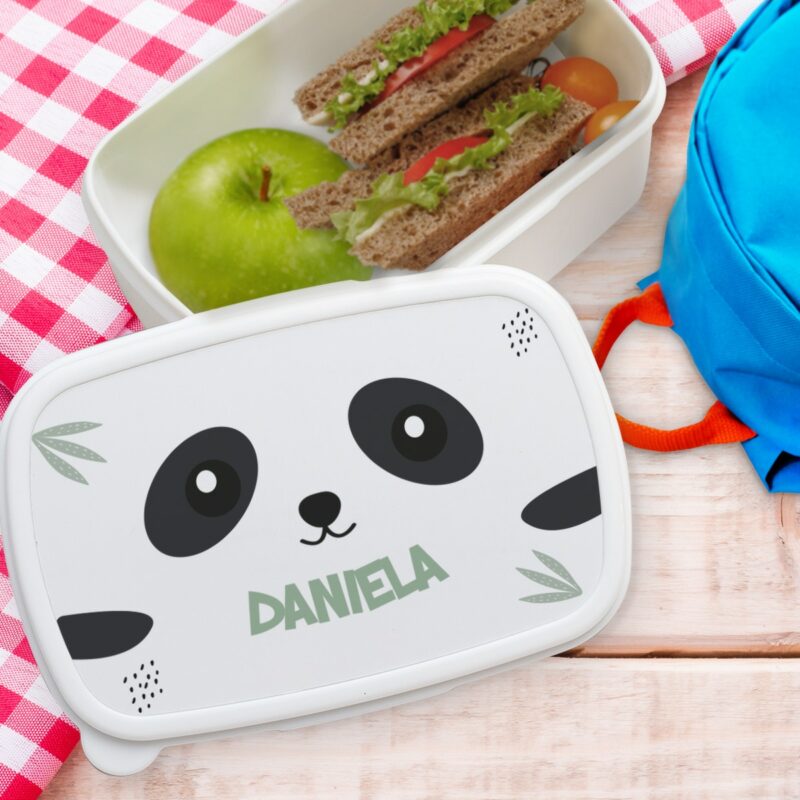 Fiambrera Infantil Panda personalizada