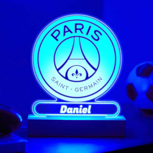 Lámpara Escudo PSG personalizada (Francia)