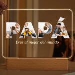 Miniatura de Lámpara Papá con Fotos personalizada