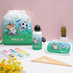 Miniatura de Mochila Saco Infantil Fútbol personalizada