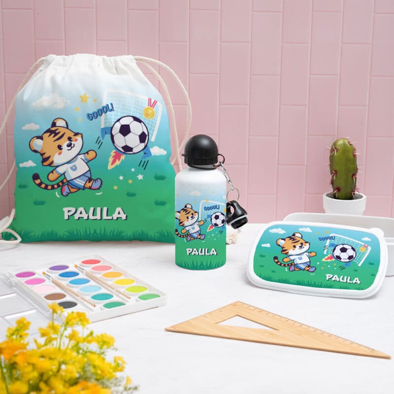 Mochila Saco Infantil Fútbol personalizada