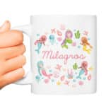 Miniatura de Taza Infantil Irrompible Sirenitas y Mar con Nombre personalizada