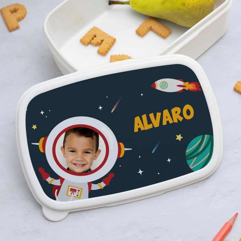 Fiambrera Infantil Astronauta personalizada