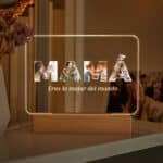 Miniatura de Lámpara Mamá con fotos personalizada