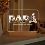 Miniatura de Lámpara Papá con Fotos personalizada