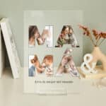 Miniatura de Placa Mamá Con Fotos en Letras personalizada