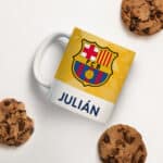 Miniatura de Taza Escudo Fútbol Barcelona personalizada