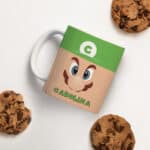 Miniatura de Taza Mario y Luigi con Nombre e Inicial personalizada