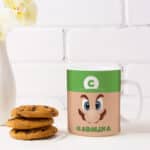 Miniatura de Taza Mario y Luigi con Nombre e Inicial personalizada