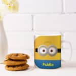 Miniatura de Taza Infantil Irrompible Minions con Nombre personalizada