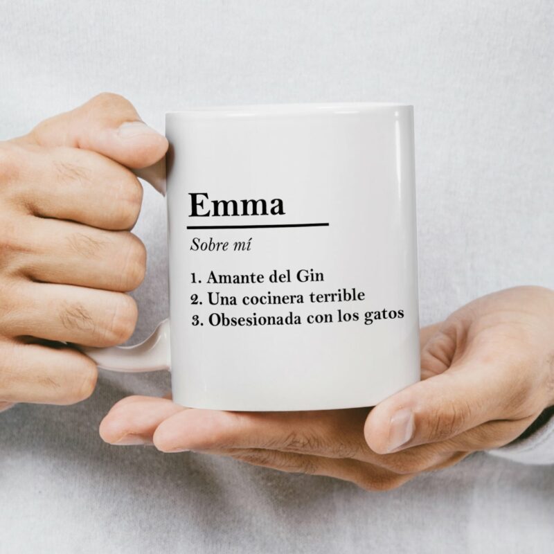 Taza Significado del Nombre personalizada