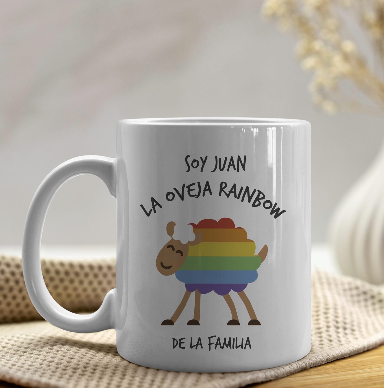  Tazas personalizadas divertidas, tazas de ovejas