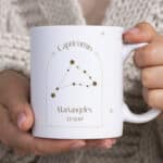 Miniatura de Taza Signo del Zodiaco con Nombre y Fecha personalizada