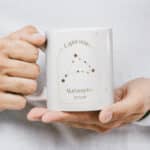 Miniatura de Taza Signo del Zodiaco con Nombre y Fecha personalizada