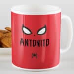 Miniatura de Taza Infantil Irrompible Spiderman con Nombre personalizada