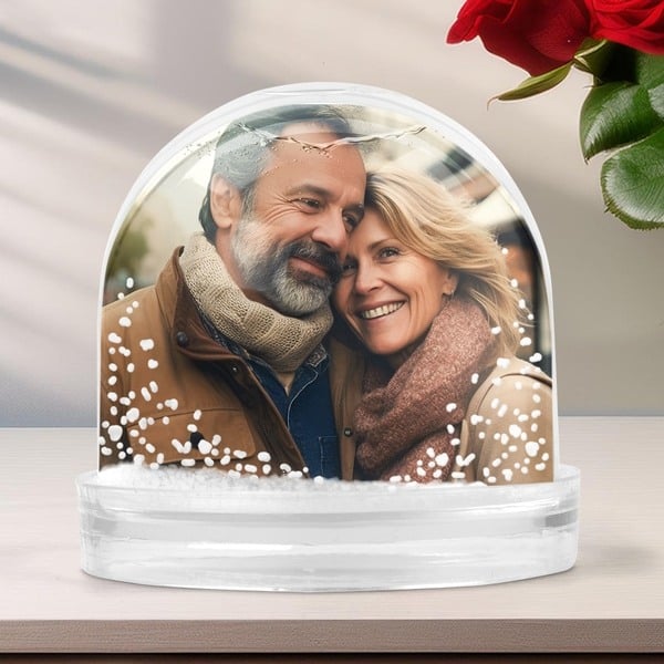 Bola de Nieve con Foto personalizada