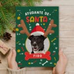 Miniatura de Calendario de Adviento Navidad para Perros personalizado