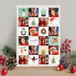 Miniatura de Calendario de Adviento con Fotos en Miniatura personalizado