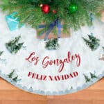 Miniatura de Falda para Árbol de Navidad Pinos Navideños con Nombre personalizada