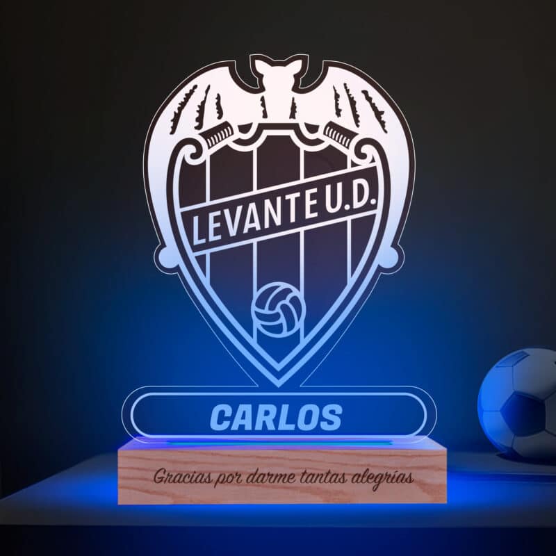 Lámpara Escudo Levante personalizada